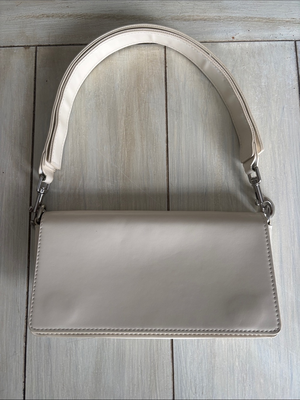 Zara Ivory Purse Handbag